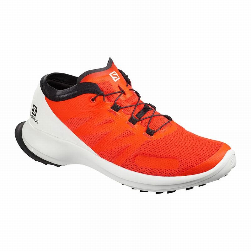 Salomon SENSE FLOW Zapatillas Trail Running Hombre - Naranjas - Colombia (69834-HWRP)